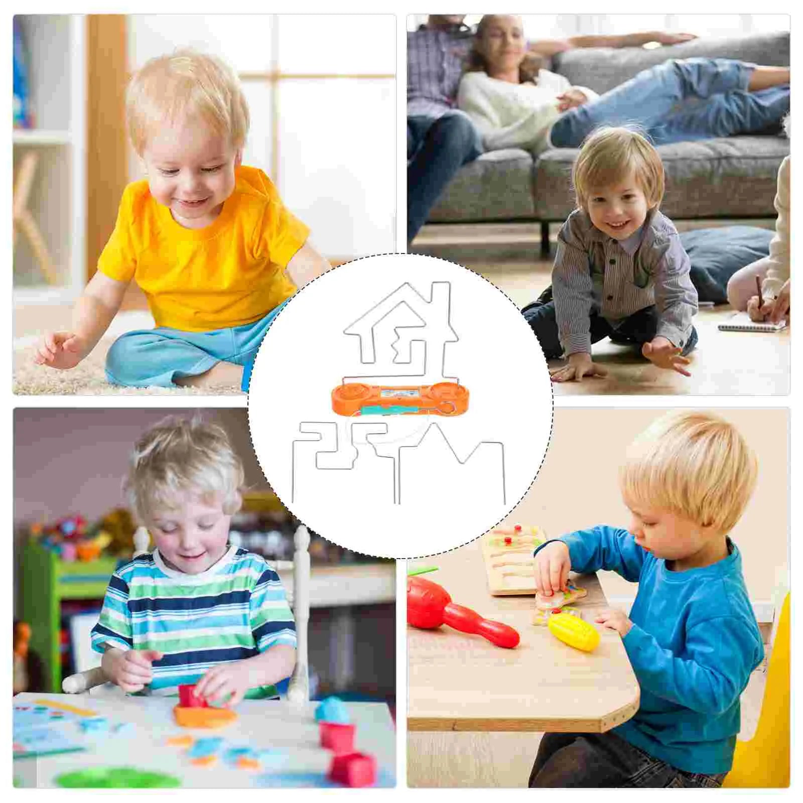 ⚡ Labirinto Elétrico Kids – Desafio Anti-Toque!