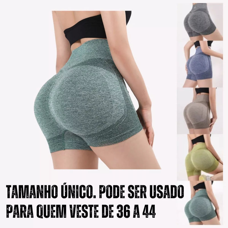 Short Feminino Empina Bumbum