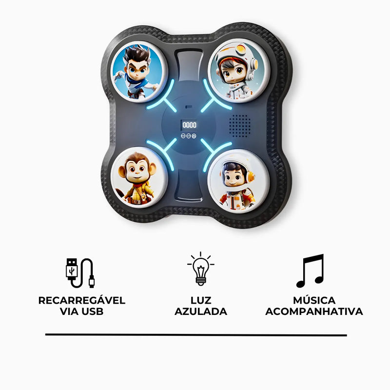 product-pic Maquina De Boxe Eletrônico Infantil Com Musica -