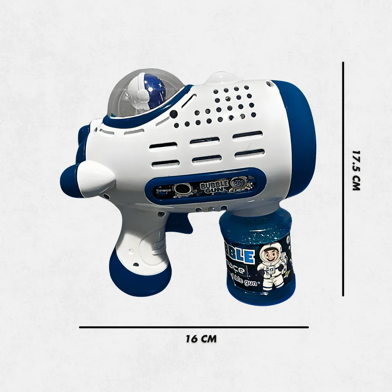 Pistola de Bolhas de Sabão Automática Espacial com Astronaut