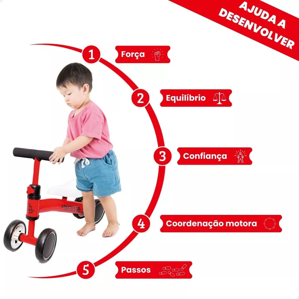 Triciclo Atentu Kids