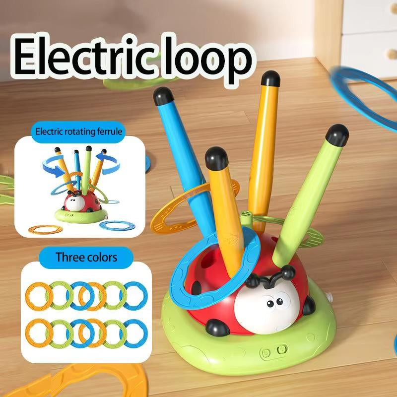 3 in 1 Sport Entertainment Game Toy with Remote Control, Musical Jump, Toss Circle Game Toys, Stomping Launcher for Kids, Indoor and Outdoor Sport Toys for Kids Ages 3+, Birthday Gifts